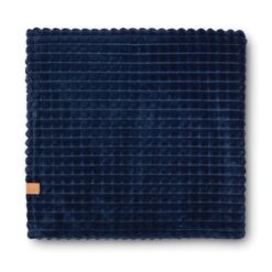 Koc VINGA Bransons RPET z nadrukiem Twojego logo, materiał: pu, poliester, kolor: niebieski