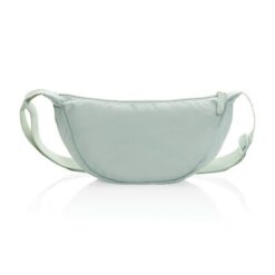 Saszetka Crescent AWARE™ RPET z nadrukiem Twojego logo, materiał: rpet, kolor: zielony