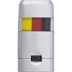 Sztyft do malowania twarzy z nadrukiem Twojego logo, materiał: plastik, kolor: czarno-czerwony