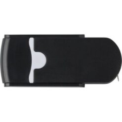 Narzędzie wielofunkcyjne, 3 funkcje z nadrukiem Twojego logo, materiał: metal, plastik, kolor: czarny