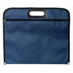 Torba na dokumenty z nadrukiem Twojego logo, materiał: poliester, kolor: granatowy