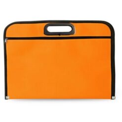 Torba na dokumenty z nadrukiem Twojego logo, materiał: poliester, kolor: pomarańczowy