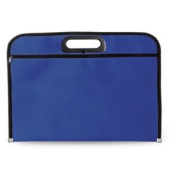 Torba na dokumenty z nadrukiem Twojego logo, materiał: poliester, kolor: niebieski