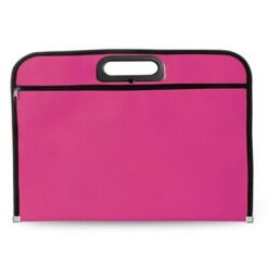 Torba na dokumenty z nadrukiem Twojego logo, materiał: poliester, kolor: różowy