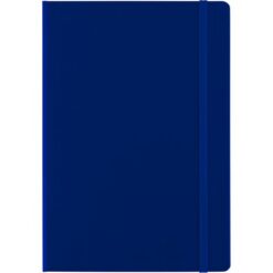 Notatnik ok. A5 z nadrukiem Twojego logo, materiał: papier, pvc, kolor: granatowy