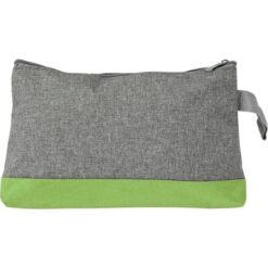 Kosmetyczka z nadrukiem Twojego logo, materiał: pvc, kolor: limonkowy