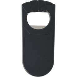 Otwieracz do butelek "pięść" z nadrukiem Twojego logo, materiał: metal, plastik, kolor: czarny