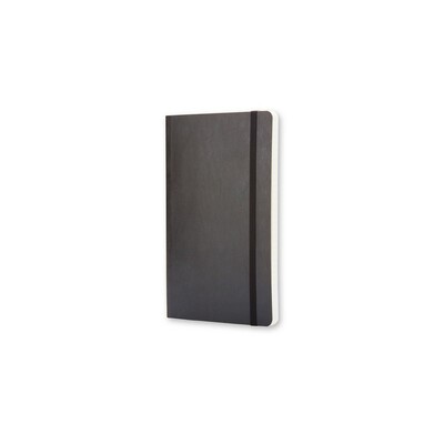 MOLESKINE Notatnik ok. A6 z nadrukiem Twojego logo, materiał: pu, papier, kolor: czarny MOLESKINE Notatnik ok. A6 z nadrukiem Twojego logo, materiał: pu, papier, kolor: czarny