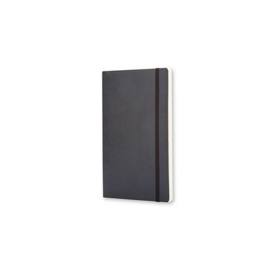 MOLESKINE Notatnik ok. A6 z nadrukiem Twojego logo, materiał: pu, papier, kolor: czarny MOLESKINE Notatnik ok. A6 z nadrukiem Twojego logo, materiał: pu, papier, kolor: czarny