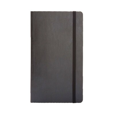 MOLESKINE Notatnik ok. A6 z nadrukiem Twojego logo, materiał: pu, papier, kolor: czarny MOLESKINE Notatnik ok. A6 z nadrukiem Twojego logo, materiał: pu, papier, kolor: czarny