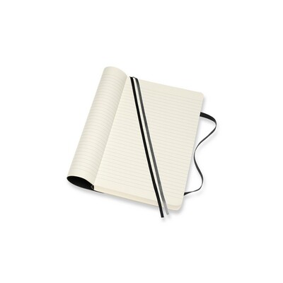 MOLESKINE Notatnik ok. A5 z nadrukiem Twojego logo, materiał: pu, papier, kolor: czarny MOLESKINE Notatnik ok. A5 z nadrukiem Twojego logo, materiał: pu, papier, kolor: czarny