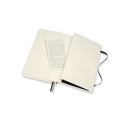 MOLESKINE Notatnik ok. A5 z nadrukiem Twojego logo, materiał: pu, papier, kolor: czarny MOLESKINE Notatnik ok. A5 z nadrukiem Twojego logo, materiał: pu, papier, kolor: czarny
