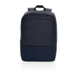 Plecak na laptopa 15,6" Armond AWARE™ RPET z nadrukiem Twojego logo, materiał: rpet, kolor: niebieski