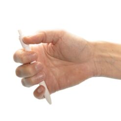 Długopis antystres Quill RABS z nadrukiem Twojego logo, materiał: tpr, kolor: biały