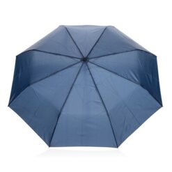 Parasol 21" Yara AWARE™ RPET z nadrukiem Twojego logo, materiał: włókno szklane, rpet, kolor: niebieski