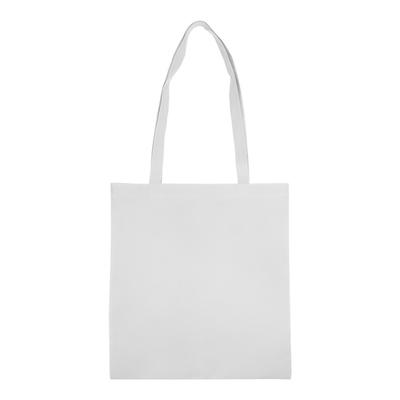 Torba na zakupy | Santrell z nadrukiem Twojego logo, materiał: non-woven, kolor: biały Torba na zakupy | Santrell z nadrukiem Twojego logo, materiał: non-woven, kolor: biały