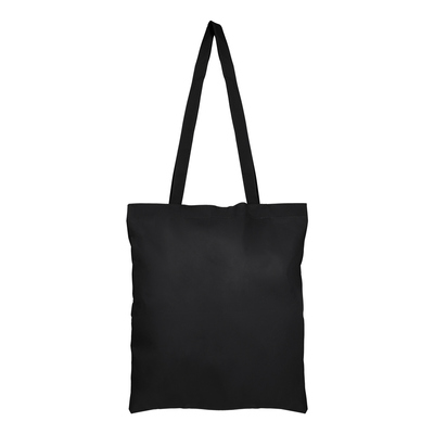 Torba na zakupy | Santrell z nadrukiem Twojego logo, materiał: non-woven, kolor: czarny Torba na zakupy | Santrell z nadrukiem Twojego logo, materiał: non-woven, kolor: czarny