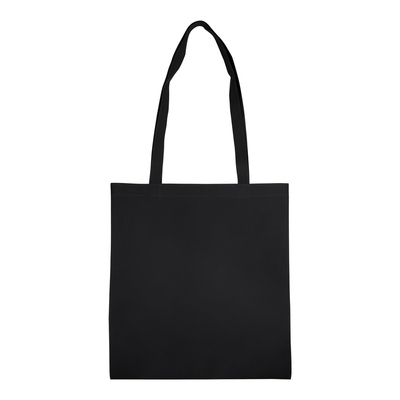 Torba na zakupy | Santrell z nadrukiem Twojego logo, materiał: non-woven, kolor: czarny Torba na zakupy | Santrell z nadrukiem Twojego logo, materiał: non-woven, kolor: czarny