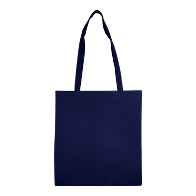 Torba na zakupy | Santrell z nadrukiem Twojego logo, materiał: non-woven, kolor: granatowy Torba na zakupy | Santrell z nadrukiem Twojego logo, materiał: non-woven, kolor: granatowy