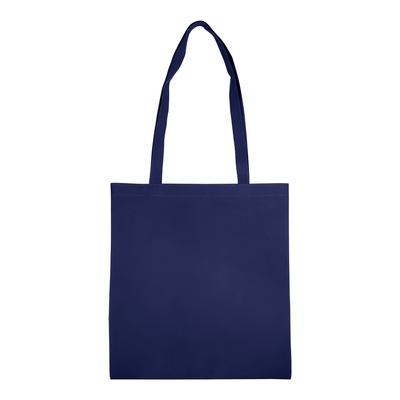 Torba na zakupy | Santrell z nadrukiem Twojego logo, materiał: non-woven, kolor: granatowy Torba na zakupy | Santrell z nadrukiem Twojego logo, materiał: non-woven, kolor: granatowy