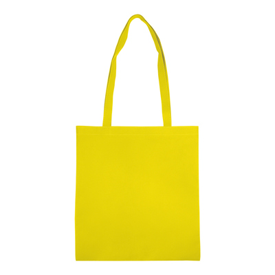 Torba na zakupy | Santrell z nadrukiem Twojego logo, materiał: non-woven, kolor: żółty Torba na zakupy | Santrell z nadrukiem Twojego logo, materiał: non-woven, kolor: żółty