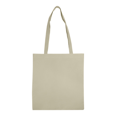 Torba na zakupy | Santrell z nadrukiem Twojego logo, materiał: non-woven, kolor: beżowy Torba na zakupy | Santrell z nadrukiem Twojego logo, materiał: non-woven, kolor: beżowy