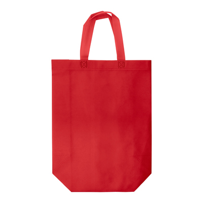 Torba na zakupy | Darragh z nadrukiem Twojego logo, materiał: non-woven, kolor: czerwony Torba na zakupy | Darragh z nadrukiem Twojego logo, materiał: non-woven, kolor: czerwony
