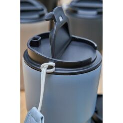 Kubek termiczny 320 ml z nadrukiem Twojego logo, materiał: metal, drewno, stal nierdzewna, stal, kolor: czarny