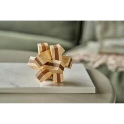 Gra zręcznościowa z nadrukiem Twojego logo, materiał: bambus, kolor: brązowy