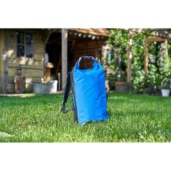 Zwijany plecak, wodoodporny z nadrukiem Twojego logo, materiał: pvc, poliester, kolor: czarny