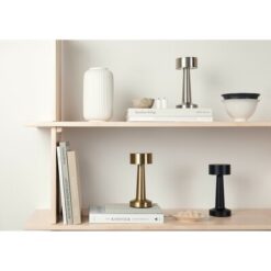 Lampka na biurko VINGA Maris z nadrukiem Twojego logo, materiał: metal, plastik, kolor: szary