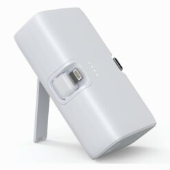 Power bank 5000 mAh Urban Vitamin Los Angeles z nadrukiem Twojego logo, kolor: biały