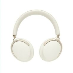 Nauszne słuchawki bezprzewodowe Soundpro ANC z nadrukiem Twojego logo, materiał: pu, kolor: biały