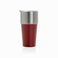 Kubek termiczny 500 ml Fluid z nadrukiem Twojego logo, materiał: stal nierdzewna, stal, as, kolor: czerwony