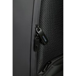 Bobby Edge plecak chroniący przed kieszonkowcami z nadrukiem Twojego logo, materiał: pu, rpet, kolor: szary