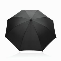 Parasol automatyczny 30" Tony AWARE™ RPET z nadrukiem Twojego logo, materiał: rpet, kolor: czarny