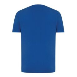 Koszulka z bawełny z recyklingu Iqoniq Brett z nadrukiem Twojego logo, materiał: bawełna, kolor: niebieski