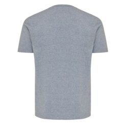 Koszulka z bawełny z recyklingu Iqoniq Brett z nadrukiem Twojego logo, materiał: bawełna, kolor: niebieski