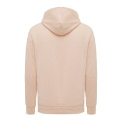 Bluza z kapturem i kieszeniami Iqoniq Yengo z bawełny z recyklingu z nadrukiem Twojego logo, materiał: bawełna, kolor: czerwony