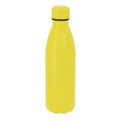 Butelka sportowa 790 ml ze stali nierdzewnej z recyklingu z nadrukiem Twojego logo, materiał: stal nierdzewna, stal, kolor: żółty