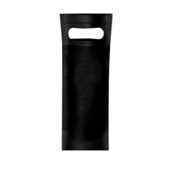 Torba na butelkę z nadrukiem Twojego logo, materiał: non-woven, kolor: czarny