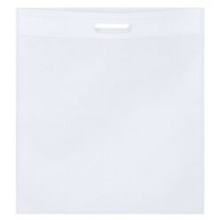 Torba z nadrukiem Twojego logo, materiał: non-woven, kolor: biały