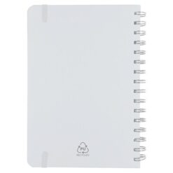 Notatnik ok. A5 z nadrukiem Twojego logo, materiał: pu, kolor: biały