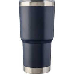 Kubek termiczny 590 ml z nadrukiem Twojego logo, materiał: stal nierdzewna, stal, kolor: granatowy