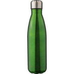 Butelka termiczna 500 ml z nadrukiem Twojego logo, materiał: stal nierdzewna, stal, kolor: zielony