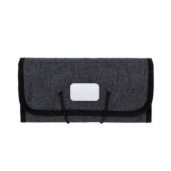 Organizer podróżny BrandCharger Folio z nadrukiem Twojego logo, materiał: poliester, kolor: szary