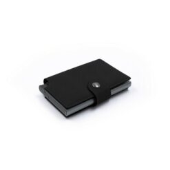 Portfel BrandCharger Wally Porto z nadrukiem Twojego logo, materiał: aluminium, pu, kolor: czarny