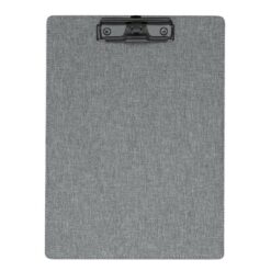 Podkładka do pisania z nadrukiem Twojego logo, materiał: poliester, rpet, kolor: szary