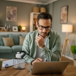 Butelka sportowa 1800 ml RPET z nadrukiem Twojego logo, materiał: rpet, kolor: czarny