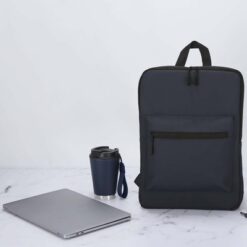 Kubek termiczny 300 ml ze stali nierdzewnej z recyklingu z nadrukiem Twojego logo, materiał: pp, stal nierdzewna, stal, kolor: czarny